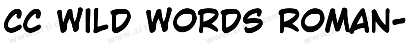 CC WILD WORDS ROMAN字体转换